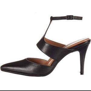 Aerosoles Black Leather Sexy Pump